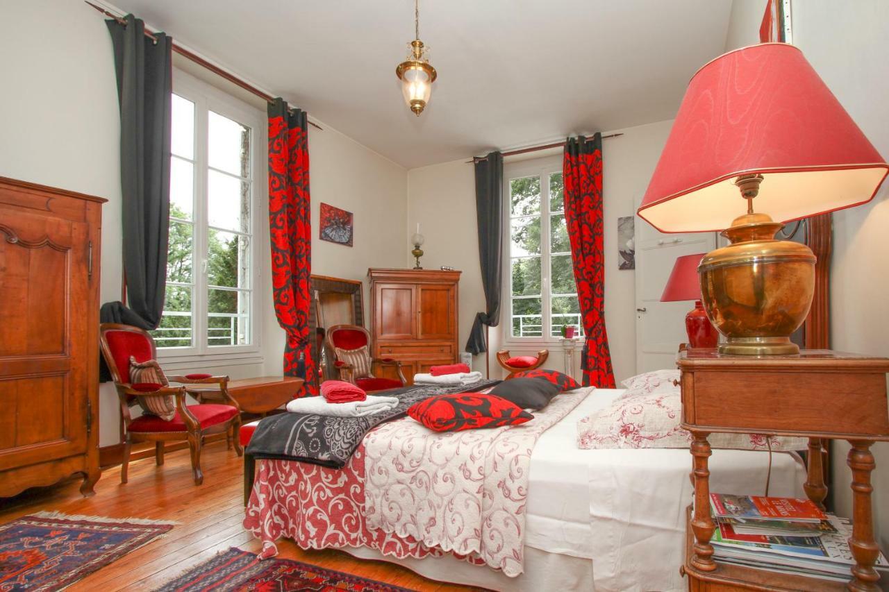 Manoir Des Turets Panzió Yvré-lʼÉvêque Kültér fotó
